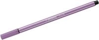 STABILO Filzstift Premium-Filzstift Pen 68 grauviolett Packung mit 10 St&uuml;ck