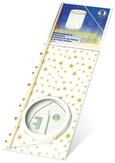 URSUS Bastelnaturmaterial URSUS Laternen-Bastelset 3 Sternchentransparentpapier