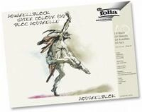 Folia Aquarellpapier Aquarellblock 36x48cm 200g 10 Blatt Rauh 4fach geleimt