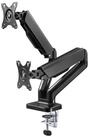 Goobay Monitor-Halterung Doppel-Monitorhalterung mit Gasdruckfeder 17 - 32"...