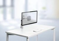 NOVUS Monitor-Halterung Monitorhalter TSS Single Tragschlitten 250 silber