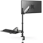 Neomounts by Newstar Schreibtisch NEOMOUNTS Desk Mounted Sit-Stand Workstation