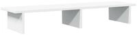 vidaXL Monitorst&auml;nder Monitorst&auml;nder Wei&szlig; 100x27x15 cm Holzwerkstoff