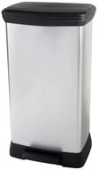 Curver M&uuml;lleimer DECO Bin METALLIC'S DUO mit Pedal, metallic 254620