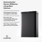 Klarstein M&uuml;lleimer Touchless sensor bin, Sensor Trash Bin Garbage M&uuml;ll