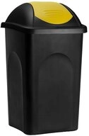Stefanplast M&uuml;lleimer Push Can, 60 L Abfallbeh&auml;lter 68x41x41cm Papierkorb