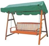 Garden Pleasure Hollywoodschaukel Miami, f&uuml;r 3 Personen