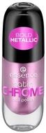 Essence Nageldesign Zubeh&ouml;r SATIN CHROME Nagellack #02-K&uuml;nstliche Pinktelligenz 8