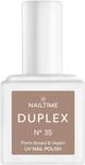 NAILTIME UV-Nagellack Duplex UV Nail Polish, Alle Hauttypen
