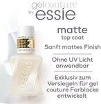 essie &Uuml;berlack GEL COUTURE, mattes Gel-Finish ohne UV-Licht