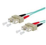 Metz Connect OpDAT Patchkabel Glasfaserkabel, (500.0 cm), SC-D/SC-D OM3,...