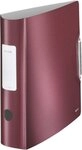 LEITZ Aktenordner Ordner Active Style 180 Grad 8cm granat rot Packung mit 5...
