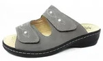 Hickersberger Milano Hallux Pantolette grau 37 EU