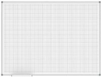 Maul Tafel Whiteboard standard 120,0 x 90,0 cm wei&szlig; mit 1,0 x 1,0 cm Raster