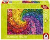 Schmidt Spiele Puzzle Schmidt Spiele Kunterbunter Bl&uuml;tenwirbel, Puzzle, 2000