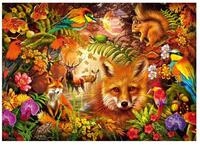 Schmidt Spiele Puzzle Bl&uuml;Ten, Fell Und Federn (1000 Teile), Puzzleteile