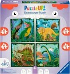 Ravensburger Puzzle PuzzleUP!, Dinosaurier, 159 Puzzleteile, Made in Europe