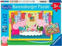 Ravensburger Puzzle Zeit zu feiern!, 24 Puzzleteile, 2x12 Teile, Made in Europe