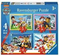 Ravensburger Puzzle PUZZLE 4 IN BOX PAW PATROL B 03065 RAVENSBURGUER,...