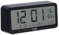 Adler Wecker AD 1195b digital, batteriebetrieben, Temperaturanzeige, schwarz