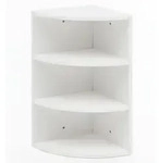 Wohnling Eckregal WL5.843 Wei&szlig; WL5.843 30x60x30 cm Wandregal Holz-Regal H&auml;ngeregal