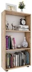 VCM Standregal Holz B&uuml;ro Regal B&uuml;cher Ordner Aktenregal Bulas 3f, 1-tlg.