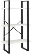vidaXL B&uuml;cherregal NA B&uuml;cherregal Mehrzweckregal Lagerregal Wei&szlig; 60x30x105 cm