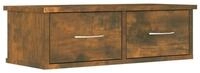 vidaXL Kommode, Wandschrank R&auml;uchereiche 60x26x18,5 cm Holzwerkstoff