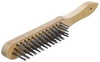 BGS technic Drahtb&uuml;rste BGS Handstielb&uuml;rste Stahldraht 5-reihig 300 mm