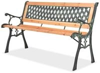 vidaXL Gartenbank Gartenbank 122 cm Holz (1-St)