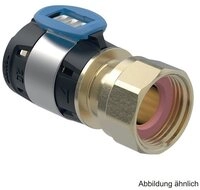 GEBERIT Wasserrohr Geberit FlowFit &Uuml;bergang mit &Uuml;berwurfmutter, 20 mm x 1/2"
