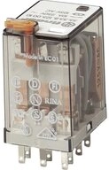 finder Zeitrelais Finder 55.33.8.024.0010 Steckrelais 24 V/AC 10 A 3 Wechsler 1 St.,