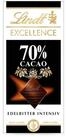 LINDT Schokolade LINDT Edelbitter Intensiv Schokolade Tafel Excellence 70%...