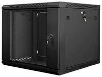 Lanberg Wandgeh&auml;use Lanberg WF01-6609-10B Rack 9U Wandmontiertes Regal Schwarz