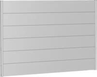 Biohort Sichtschutzelement, 6 Metall-Paneele und 2 F&uuml;hrungsschienen, LxH:...