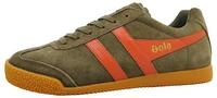 Gola Harrier Suede-Leder khakigr&uuml;n/orange spice Herren Sneaker