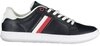 Tommy Hilfiger Equestrian Sneaker Moderner Herrensportschuh Blau mit Kontrastdetails