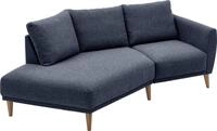 ATLANTIC home collection 2,5-Sitzer Elvis, Polsterecke mit offenem Ende im
