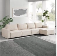HOME DELUXE Schlafsofa VINA XL - 380 x 168 x&nbsp;85 cm, Ausziehbare Liegefl&auml;che,