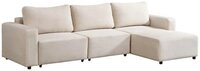 HOME DELUXE Schlafsofa VINA L - 295 x 168&nbsp;x 85 cm, mit Bettfunktion, Ottomane...