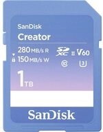 Sandisk SanDisk Creator SDXC-Karte Retail 1 TB Class 10, v60 Video Speed Class Micro