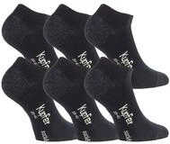 TippTexx 24 Sneakersocken 6 Paar Bambus Sneakersocken mit Kupferfasern superweich