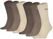 PUMA Sportsocken Unisex Socken 6er Pack Baumwolle (Packung, 6er Pack)