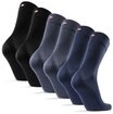 DANISH ENDURANCE Basicsocken Bamboo Business (6-Paar) Ultraweich, Unisex, halten die
