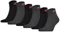 Levi's&reg; Kurzsocken Unisex Socken 6er Pack Baumwolle (Packung, 6er Pack)