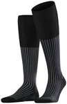 FALKE Kniestr&uuml;mpfe Oxford Stripe Kniestr&uuml;mpfe (1-Paar) aus Fil d'Ecosse Baumwolle