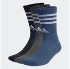 adidas Performance Funktionssocken 3STREIFEN CUSHIONED CREW SOCKEN, 3 PAAR...