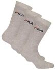 Fila Socken (3 Paar) mit feinem Rippenb&uuml;ndchen