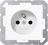 Jung Elektro Steckdose Jung A1520FKIWW Steckdose franz&ouml;sisch/ belgisches System