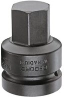 Gedore Bit- und Steckschl&uuml;sselset Kraftschraubereinsatz 1&Prime; Innen-6-kant 27 mm